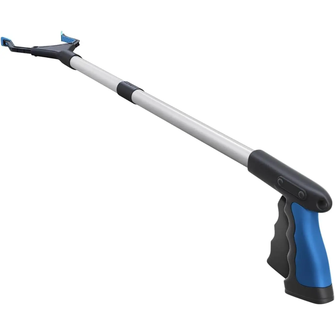 2024 Upgrade PowerGrip T9, Grabber Reacher Tool, Wide Jaw, Foldable, Steel Cable, with 96 Grip Points  Firm Grip, 32" with Magnet