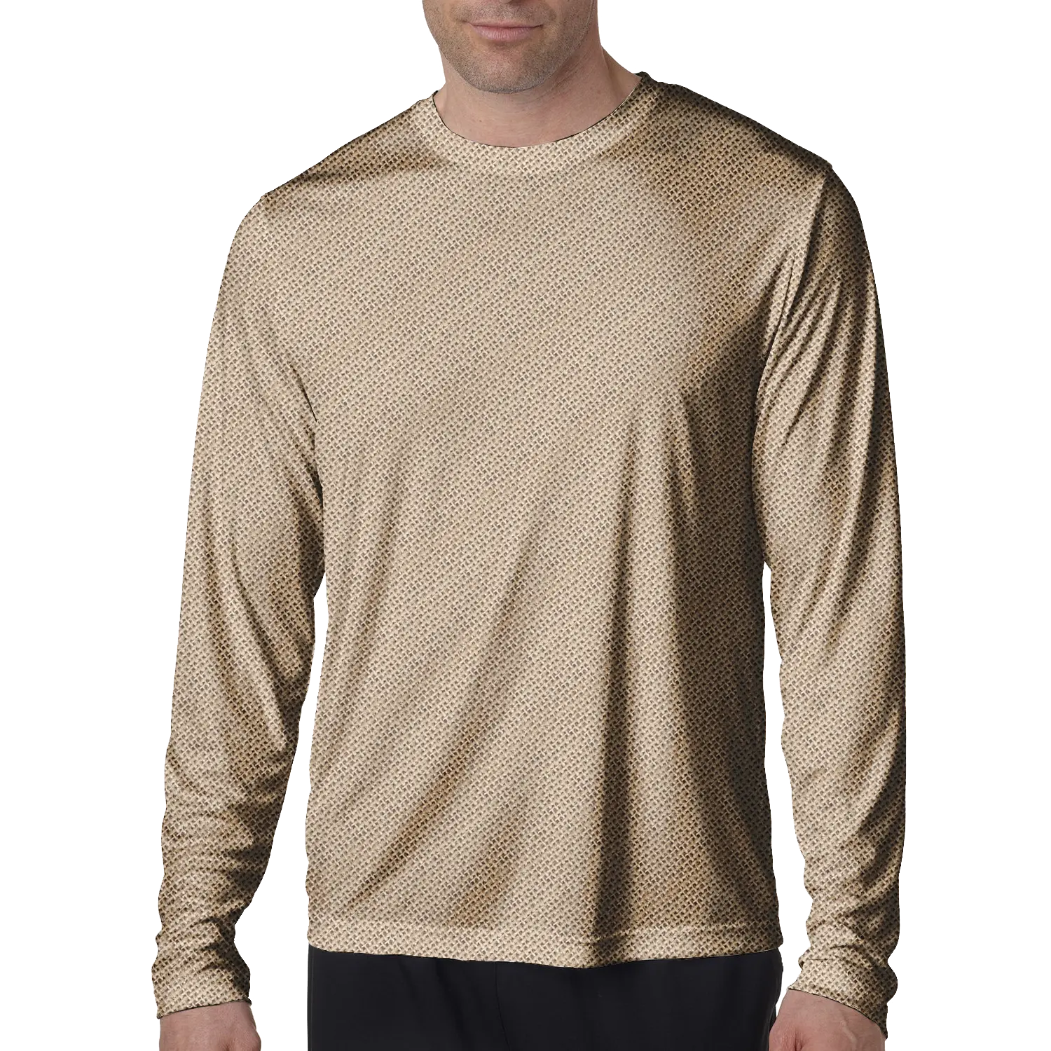 Burlap Long Sleeve Performance Shirt