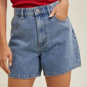 Penelope Denim Mom Shorts