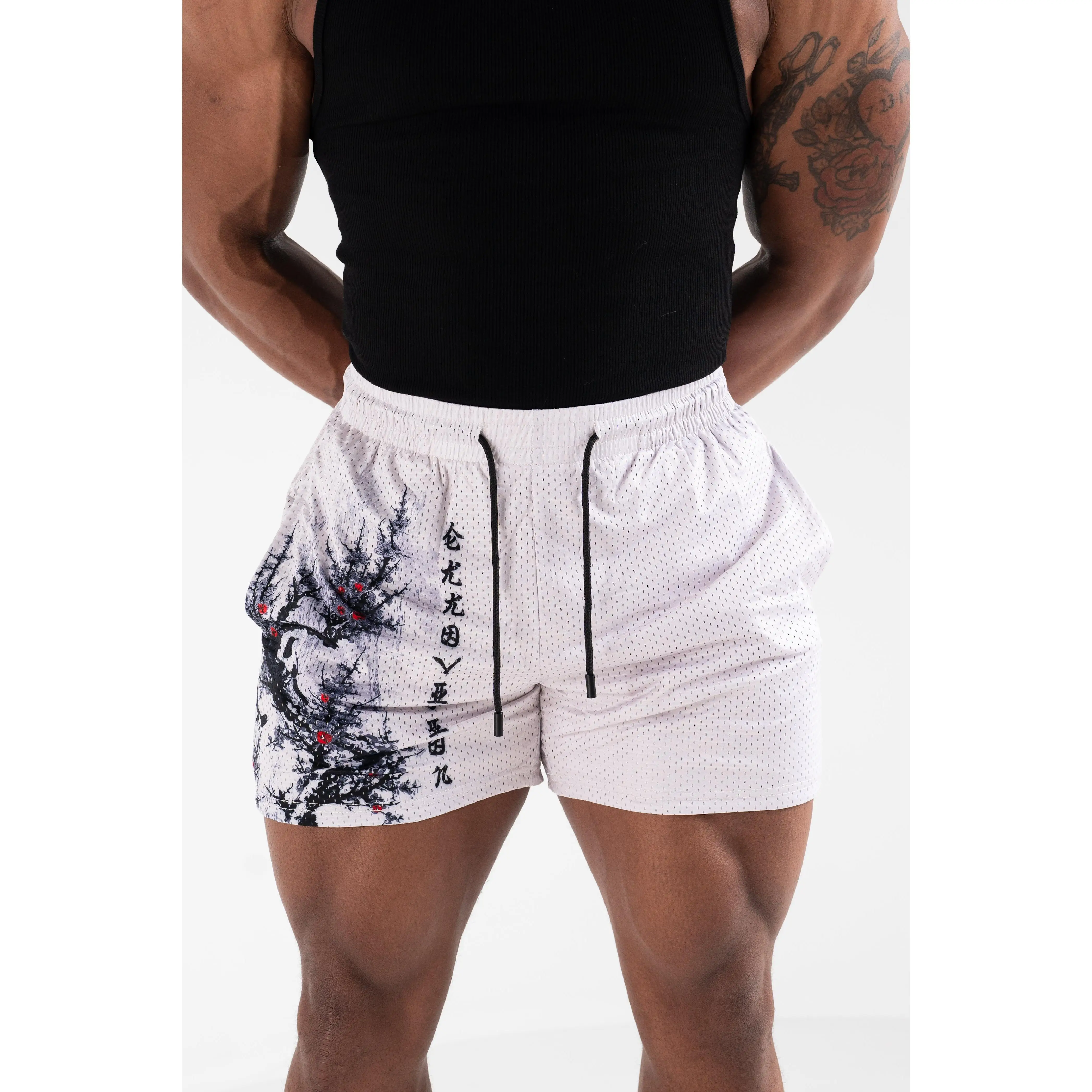 EKKO Double Layer Mesh Shorts | 4” Inseam | Men’s Polyester