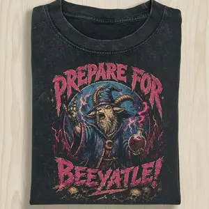 Comfort Colors Prepare For Beeyatle Prepotente Shirt, Dungeon Crawler Carl, Book Lover Gift, DCC Gift, LitRPG Fan Tee, Princess Donut, Perfect Fit, Ultimate Comfort, Soft Cotton Blend, Breathable Comfort