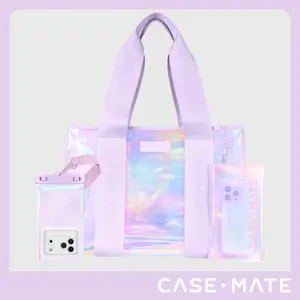 Beach Tote with FREE Waterproof Floating Pouch Bundle