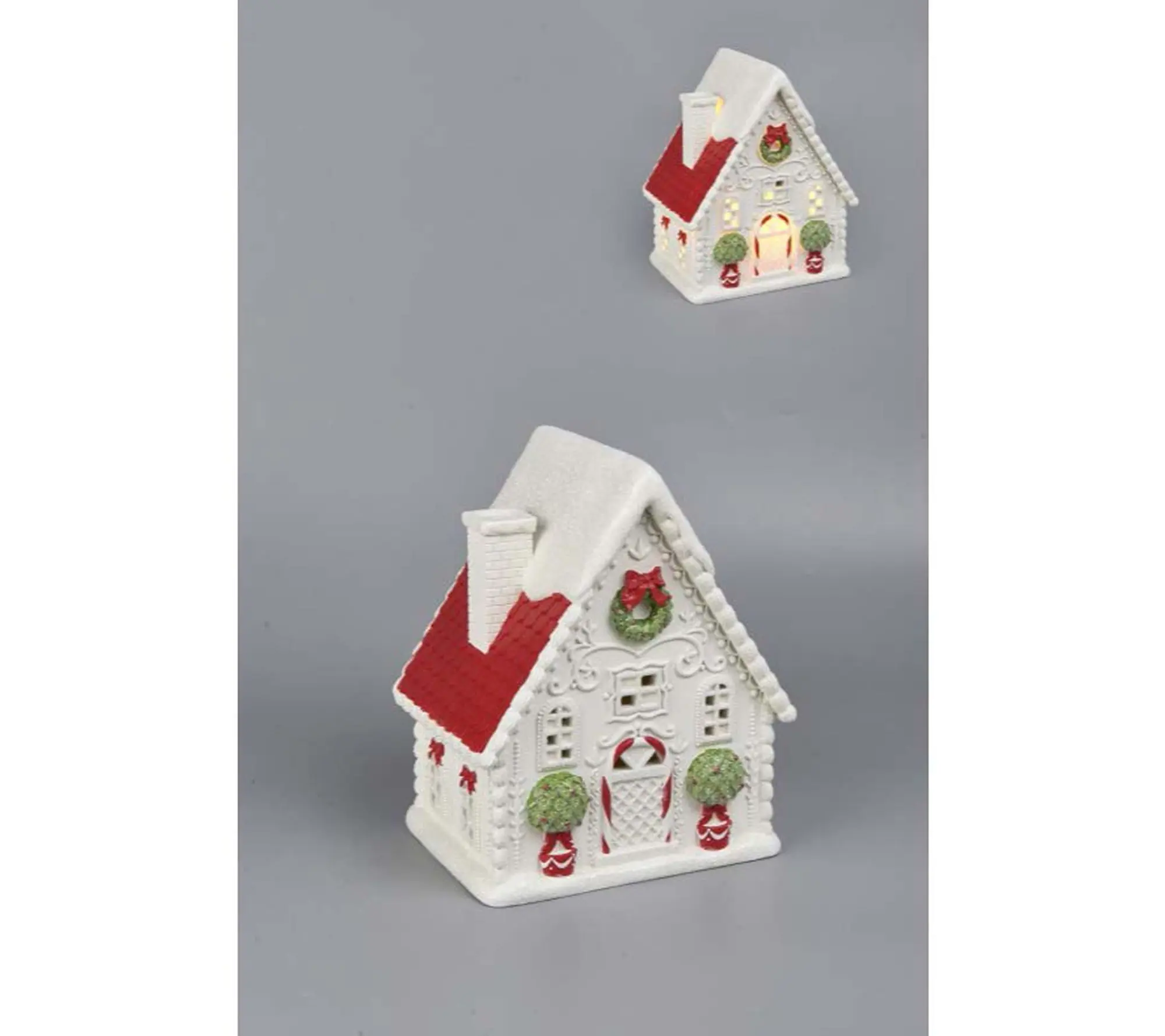 RC Home Decor 10" Gingerbread House with LED Lights