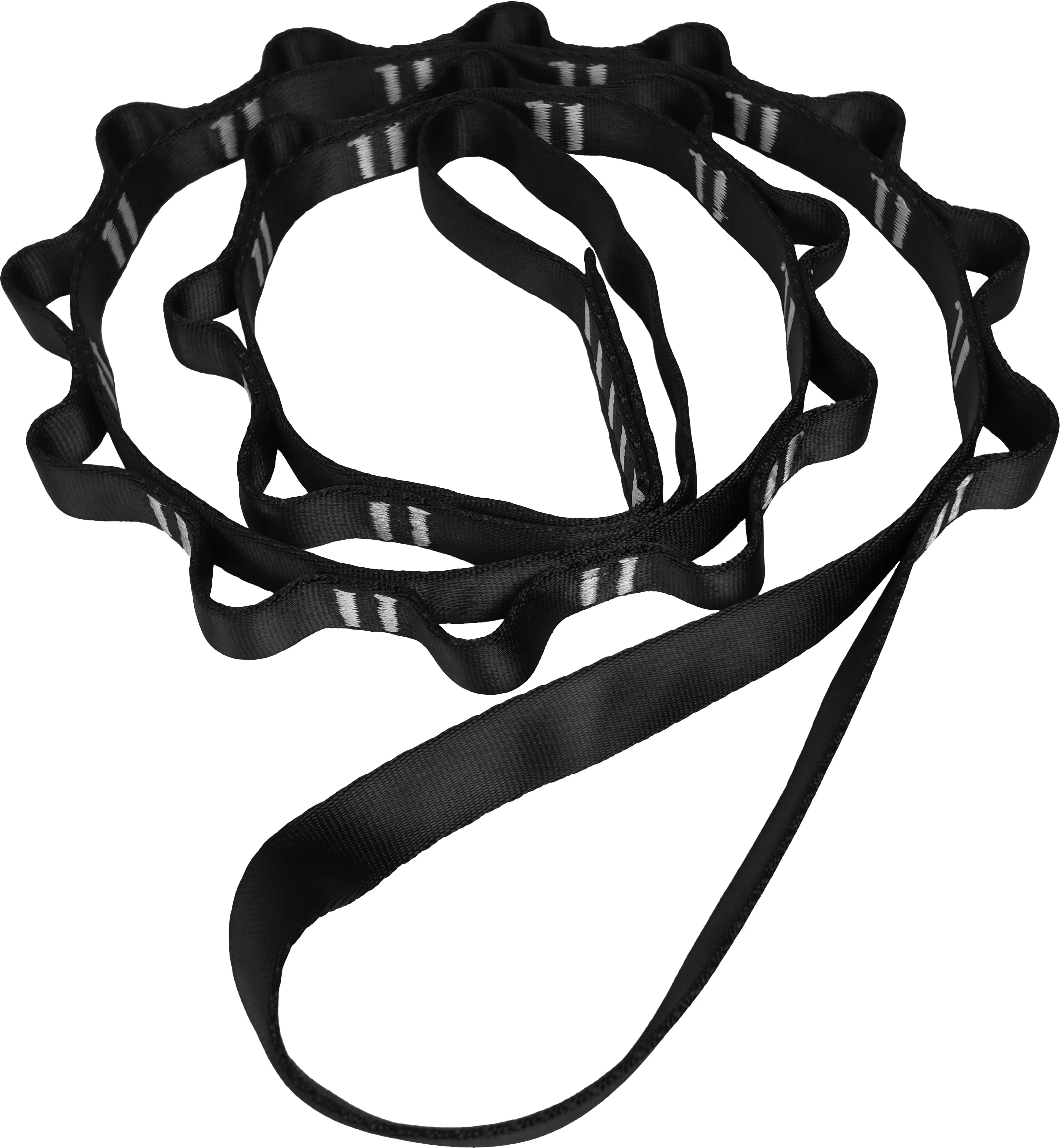 59 Inch Nylon Daisy Chain Strap, Aerial Yoga Hammock Connector for Aerial Silks, Yoga Swing & Home Gym