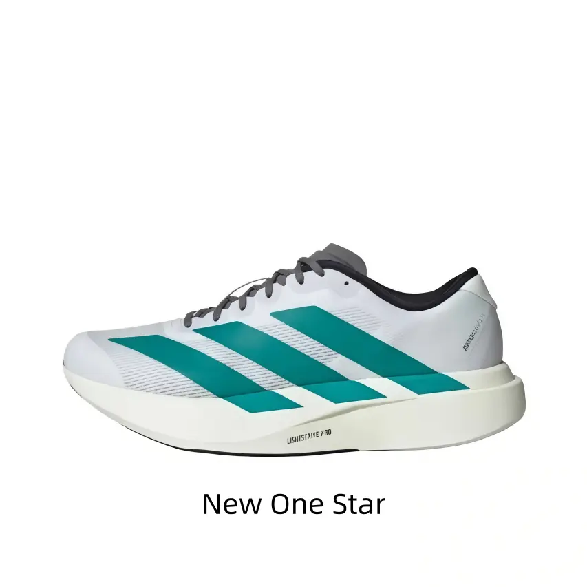 Ultra Light Fresh Tone Road Running Sneakers Quick Dry Breathable Mesh Chunky Teal Contrast Stripes Shock Absorb Foam Midsole Anti Slip Competition Gym Workout Shoes For Men Women