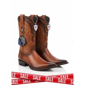 Men boots Faded Coñac