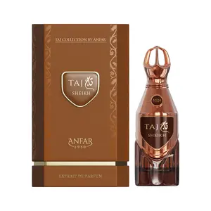 Anfar Taj Sheikh - Cologne for Men - Woody Fragrance for Men - Opens with Notes of Cedarwood, Bergamot, and Incense - Long-Lasting - 3.4 oz