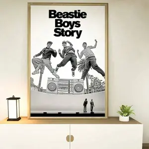 1 Pc Beast Boy's Story Popular Movie Poster, Canvas Printed Wall Art Festival Gift, Modern Home Office Frameless Decoration
