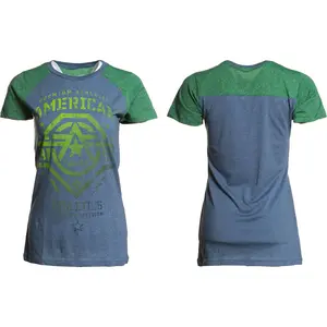 AMERICAN FIGHTER Women's T-Shirt S/S NEW MEXICO Tee Biker