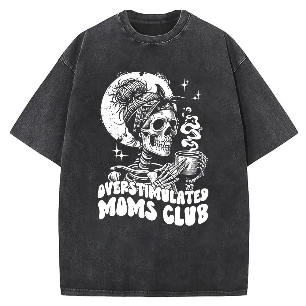 Washed T-shirt-Black