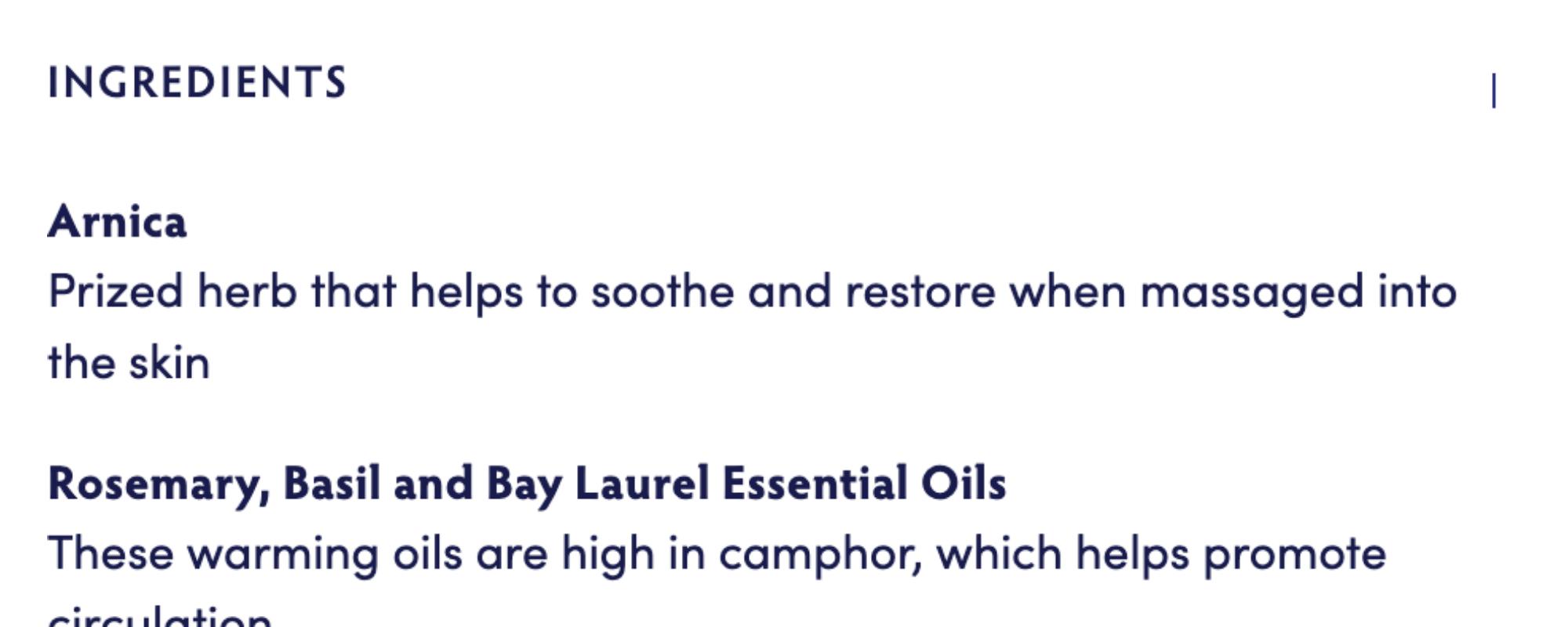 Alpine Arnica Bath & Body Oil