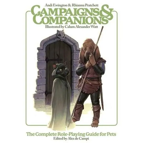 USED Book - Campaigns & Companions: The Complete Role-Playing Guide for Pets by Ewington, Andi (Hardcover) - english