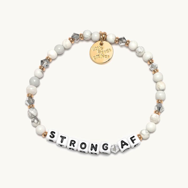 Little Words Project, Strong AF Bracelet – Choose Your Size