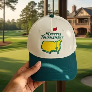 Embroidered Masters Golf Hat, Master Tournament Hat, Golf Tournament, The Masters Golf Cup Hat, Augusta Golf Cap,, Gift For Golfers, For Men Women