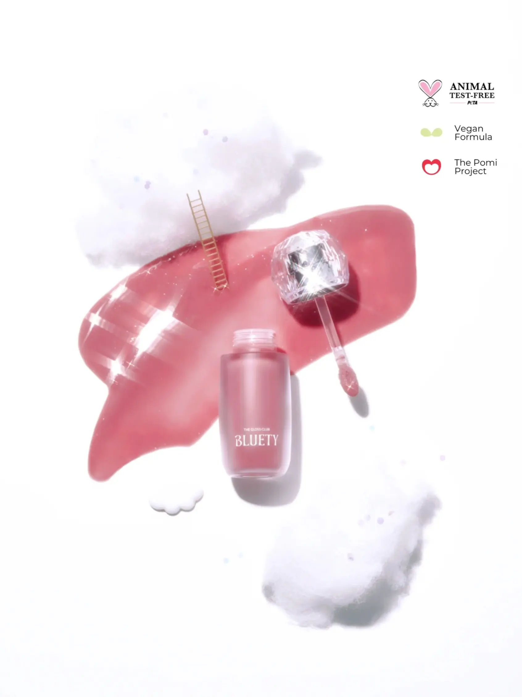 The Gloss Club - Heaven on Earth | 9ml (double industry standard), Blush Pink Beige Color, Non Sticky Lip Gloss, Cruelty Free, Vegan Formula