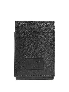 GUESS Male Bishop Magnetic Fold Wallet