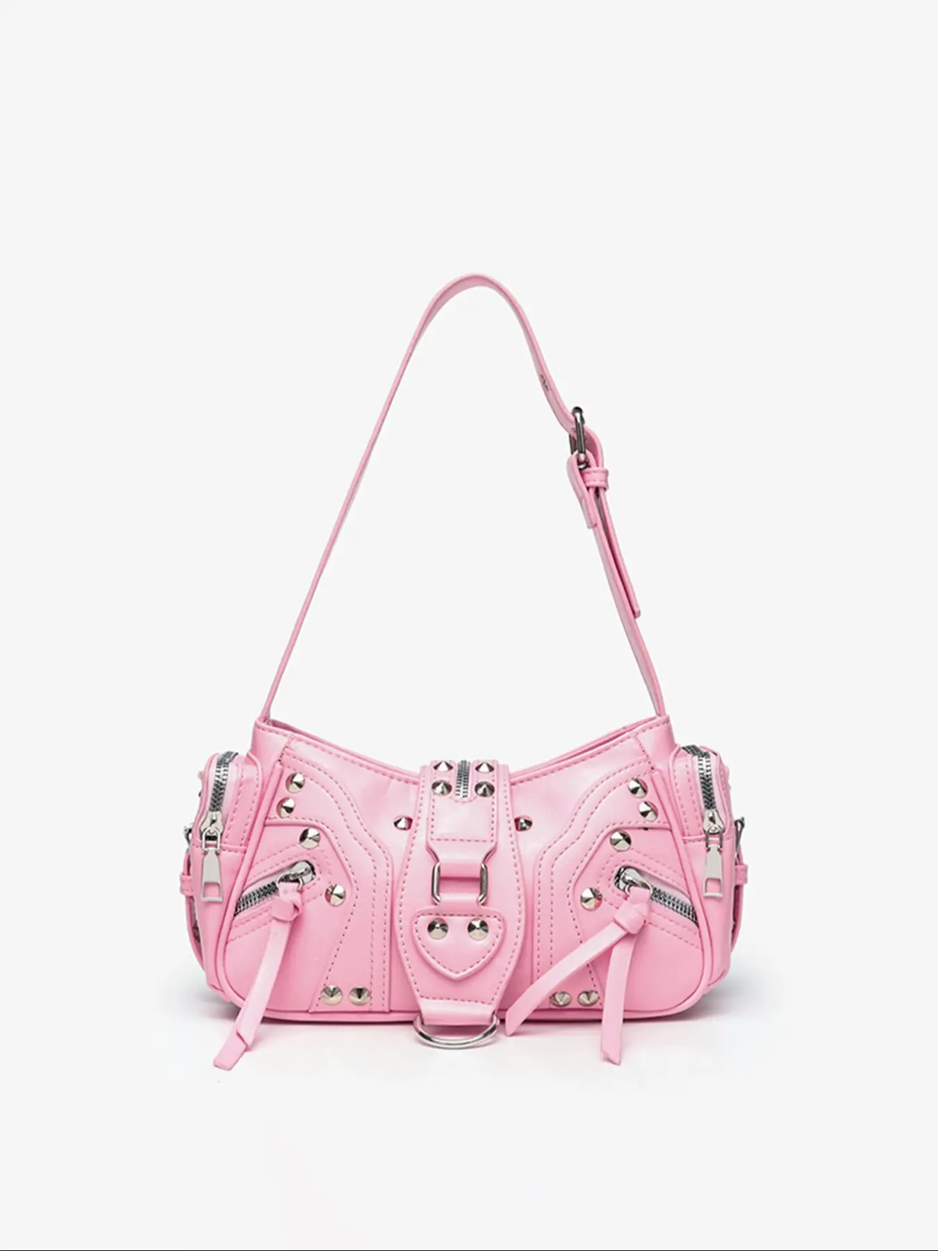 New Retro Y2K Sweet Cool Style Underarm Bag for Women, High-End