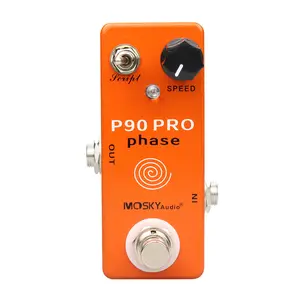 Mosky Phase Pedal Electric Guitar Pedal Phaser Vintage Effect Pedal True Bypass