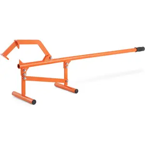 VEVOR 48 Timberjack Log Lifter, Adjustable Heavy Duty Log Roller Cant Hook, Log Jack with Rubber Grip, Log Cant Hook Logging Tools for Rolling and Raising Up Logs up to 15 DiaVEVOR Super Brand Day