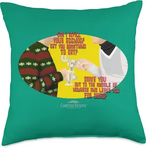 National Lampoon'S Christmas Vacation Eggnog Throw Pillow Warner Bros.