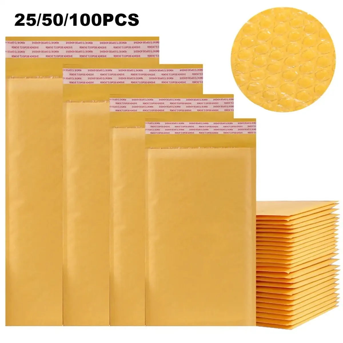 Kraft Bubble-Mailer Padded Envelope