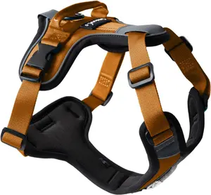 ShawnCo | Basecamp Dog Harness, No-Pull Pet Vest with 3 Leash Clips, Padded, Reflective, Lightweight and Adjustable Harness with Handle for Small, Medium and Large Dog