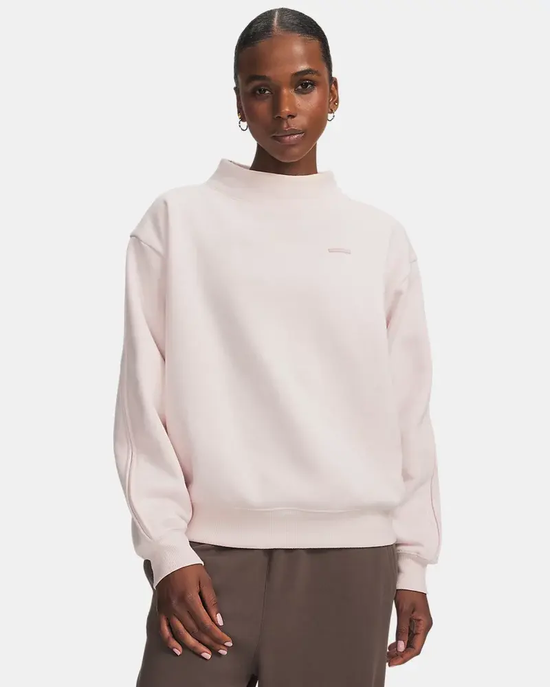 Under Armour Icon Sama Fleece Mock Women's Long Sleeve