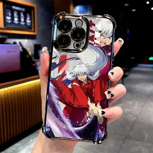 Anime I-InuyashaesPhone Case Suitable for iPhone 17 16e 16 15 14 13 12 11 Mini Pro Max Air X XR XSMAX 8 7 Plus Anti Fall Protective Transparent Soft Back Cover