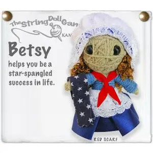 Betsy String Doll Keychain