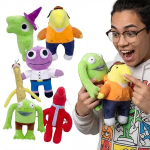 6PCS or One Smiling Friends Plush Toy Gift Series (Stuffed Animals/Dolls)Funny Cartoon Plush Toys Soft Ugly Cute Meme Plushies Quirky Collectible Pillows Room Decor Birthday  Teens Boys Girls Adult Fans Home Decorati Kawaii Desk Ornament Novelt