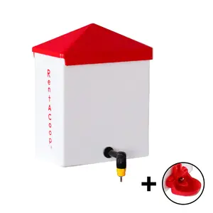 64oz(2L) Chicken Drinker Plus 2 Versatile Nipples