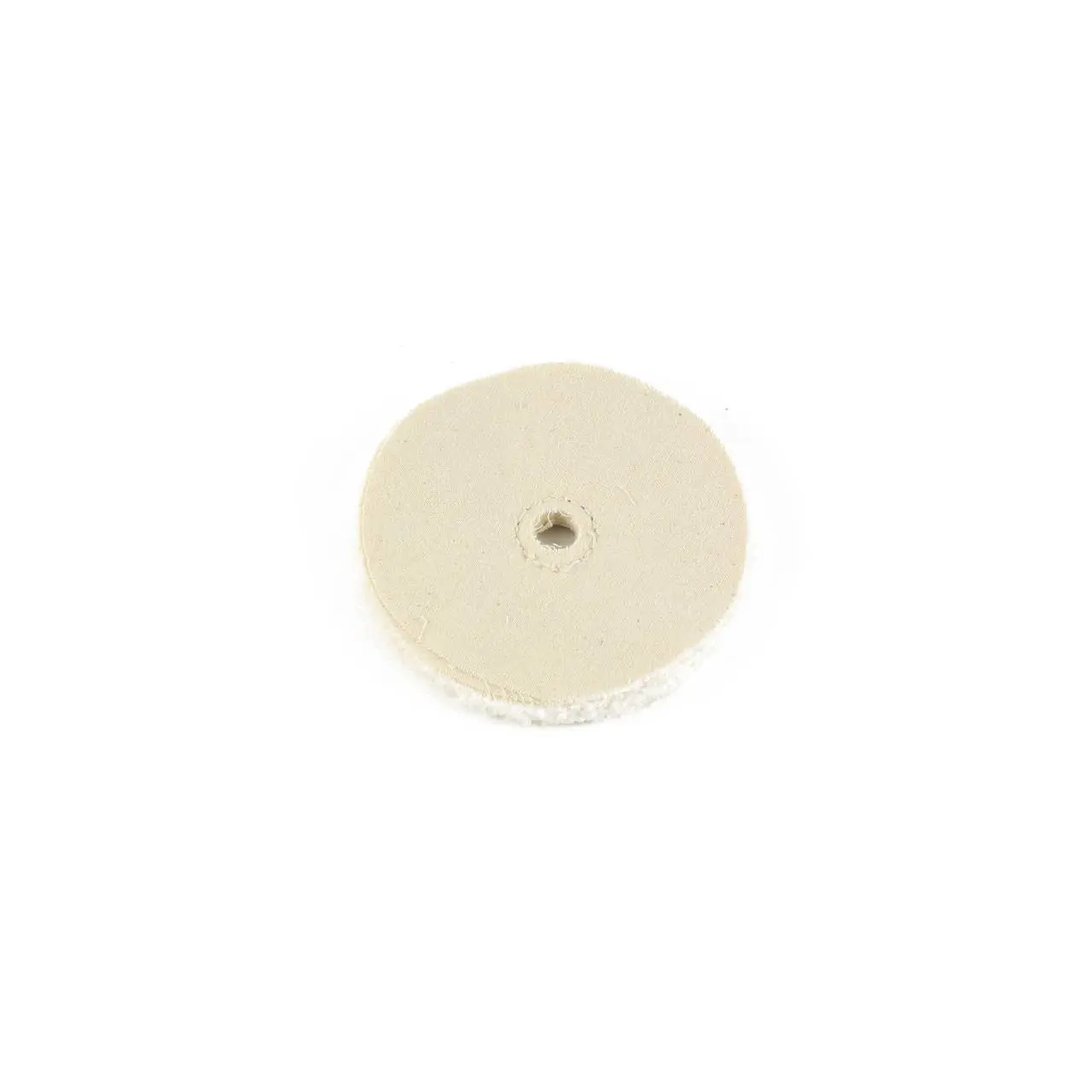 Loose Muslin Buffing Wheel, 4" Size, 1/2" Arbor, 20 Ply, Flexible Polishing Accessory for Automotive & Motorcycle Maintenance