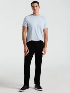 Slim Fit Dyed Solid Twill Chino Pant