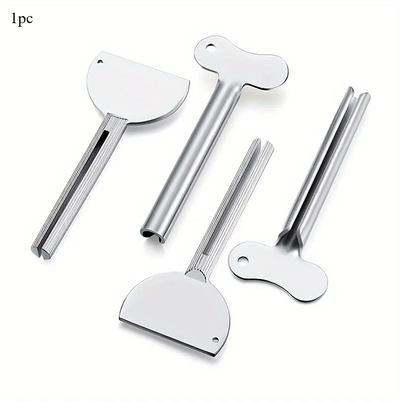 Metal Toothpaste Squeezer - Easy and Gentle Cream Squeezing Tool for Hand Lotion and Toning Cream