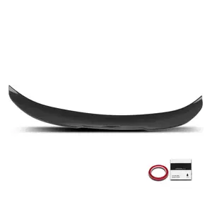 Fit For 06-11 BMW E90 3 Series 328i 335i Rear Spoiler Trunk Carbon Fiber Style