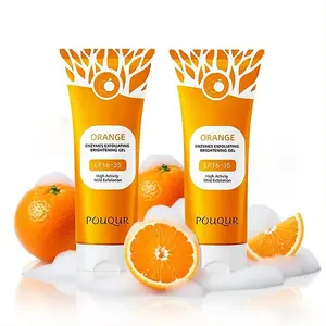 Orange exfoliating gel - gently exfoliate face and body,