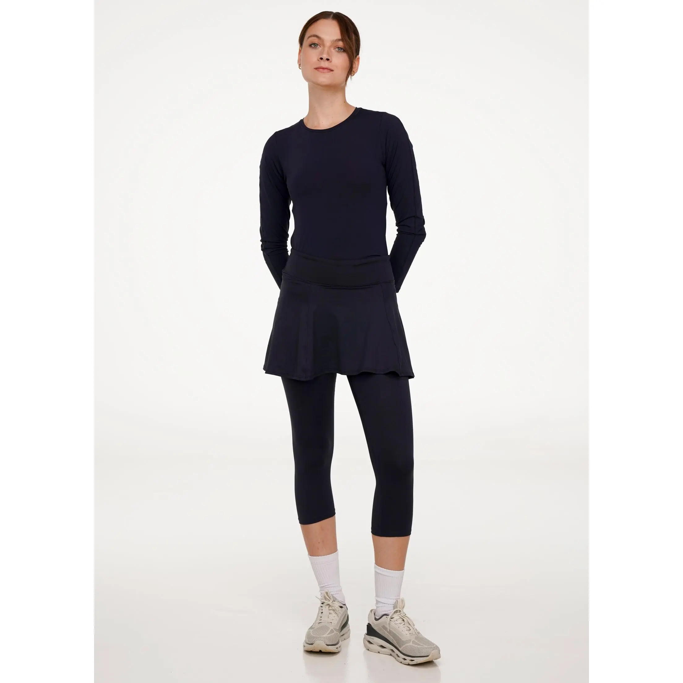 Skirted Capri (Black)