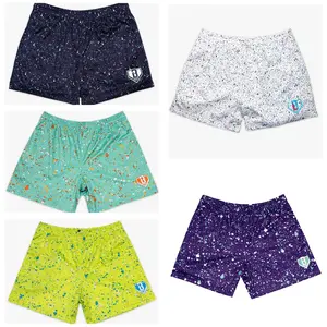 Ice Cream Pattern Mesh Sh0rts Youth Adults, 5" Athletic Shorts, Lightweight Breathable Summer Gym Sh0rts, Casual Sportswear Outfit