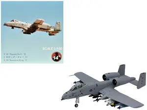 Republic A-10C Thunderbolt II Attack Aircraft "Flying Tigers" (2003) United States Air Force 1/100 Diecast Model Airplane