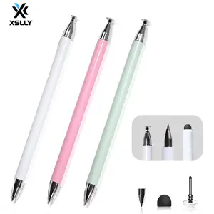 3-in-1 Universal Stylus for All Touch Screens, For iPad & iPhone 17 Pro Max Phone, High Sensitivity Disc Stylus for Smooth Scrolling, No Bluetooth Needed TiktokShopSpringGlowUp