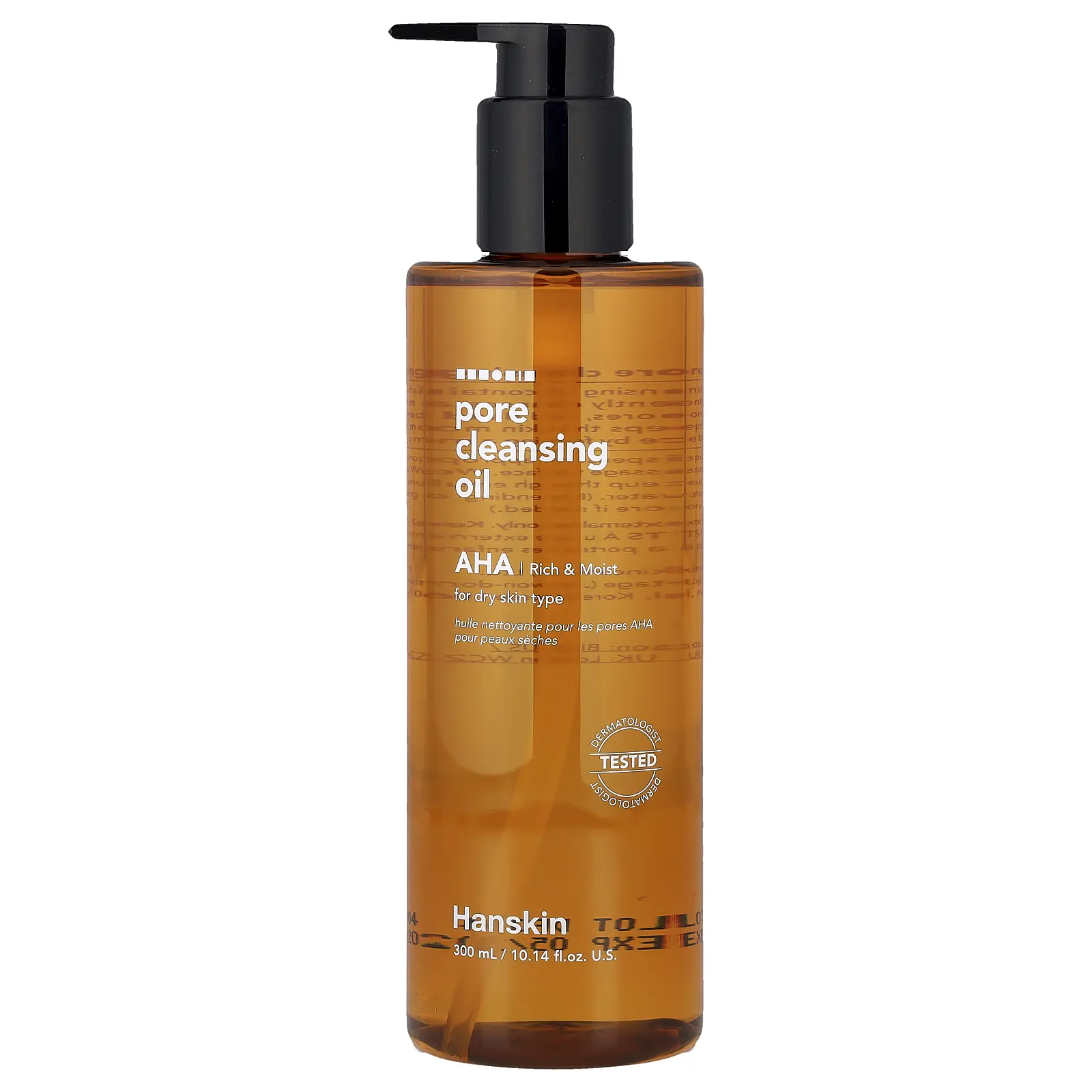 Hanskin Pore Cleansing Oil, AHA, 10.14 fl oz (300 ml) Hanskin Pore Cleansing Oil, AHA, 10.14 fl oz (300 ml)