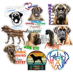 Waterproof Mastiff Stickers for Home Decor