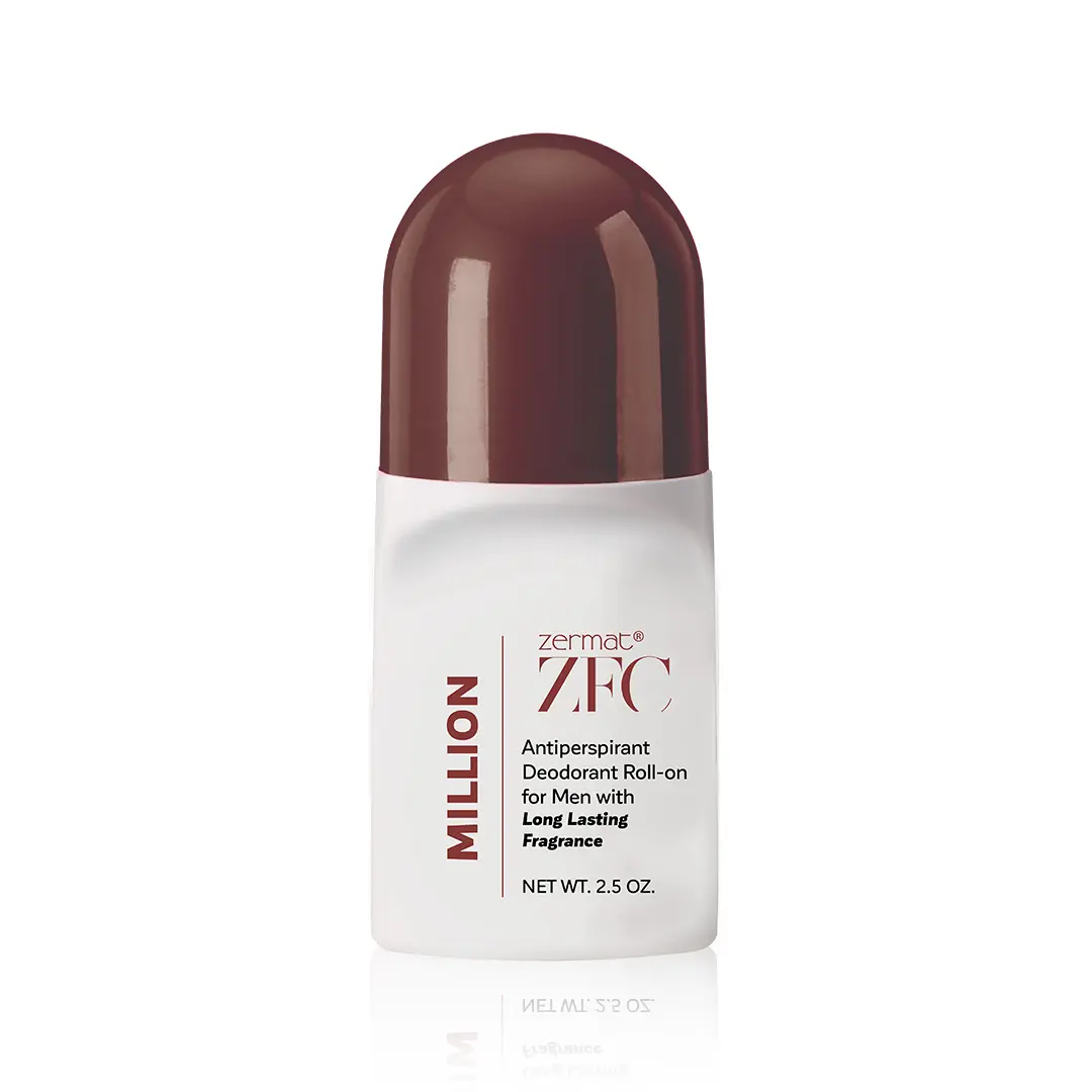 Zermat USA Senzuel Million Roll-On Deodorant 24-Hour Antiperspirant 2.5 Oz.