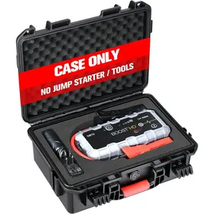 Case for NOCO Boost X GBX75 GB70 – Waterproof Carrying Case with Custom Foam for 2000A/2500A UltraSafe Jump Starter Charger Cables Accessories |   Portable