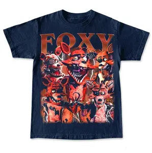 Limited Foxy Five Nights At Freddy's Vintage T-Shirt, Gift For Woman and Man Unisex T-Shirt FD, Vintage Fashion, Classic Styles for Everyone, Simple Style