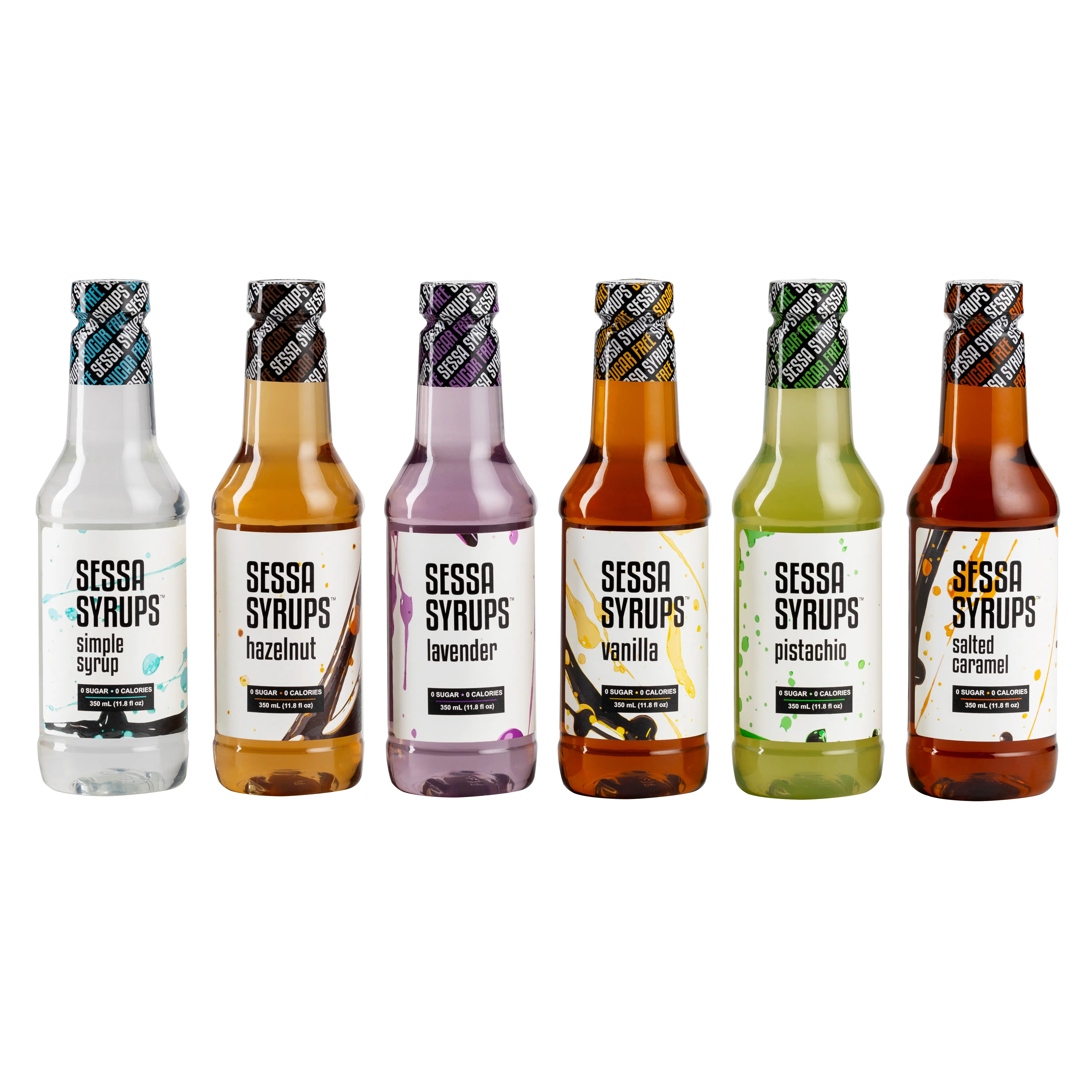 Sessa Syrups Sugar Free Sampler (Set of 6)