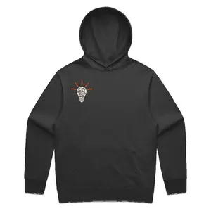 ADHD Hoodie - Soft Cotton, Relaxed Fit, Scannable QR Code, UNINSPIRED, Durable Construction, Perfect Layering Piece, Mental Health, Positivity