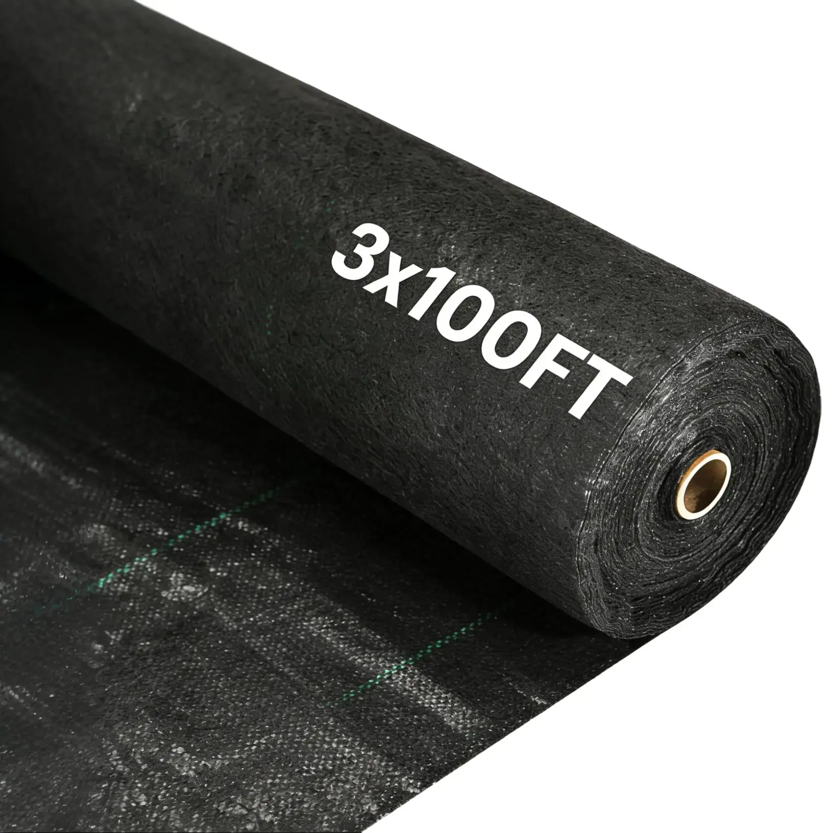 Pro Garden Outdoor Heavy-Duty Polypropylene Weed Barrier Landscape Fabric (3x100ft), Durable Gardening Mat, Easy Setup, Superior Weed Control, Eco-Friendly, Blocks Sunlight, Preserves Soil Value, Reduces Plastic Waste, Home Improvement Garden Accessory