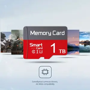 Micro SD card with adapter, micro tf memory card is waterproof and shockproof, suitable for data of car air purifiers and audio of children's story machines, and supports mobile phone storage