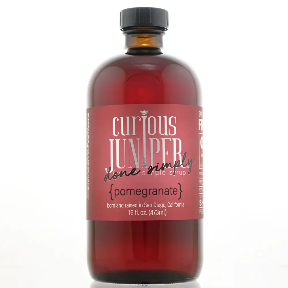 {pomegranate} - 16 fl oz - "done simply" {Cocktail and Mocktail Syrup}